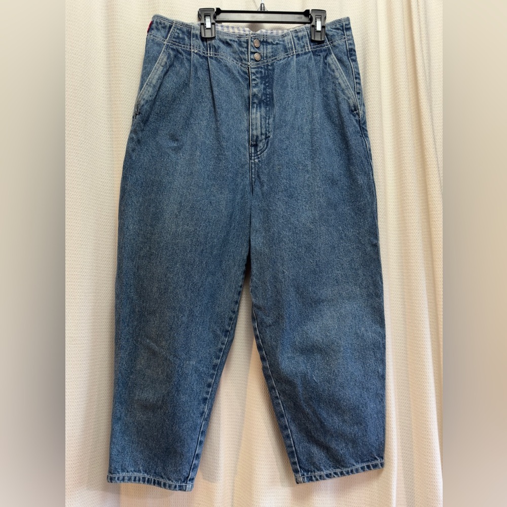 Vintage Seattle Blues 80’s High-Waisted Blue Jeans